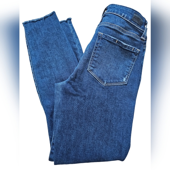 Paige "Verdugo Ankle" Jeans with manufacturers distressed marks, size 28 - Picture 6 of 10